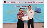 May mắn tiếp tục đến với khách hàng Agribank Tiền Giang