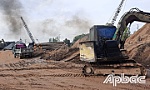 Chấn chỉnh các bến bãi vật liệu xây dựng trên kinh Năng