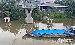 Hạn chế giao thông thủy trên kinh Tháp Mười số 2