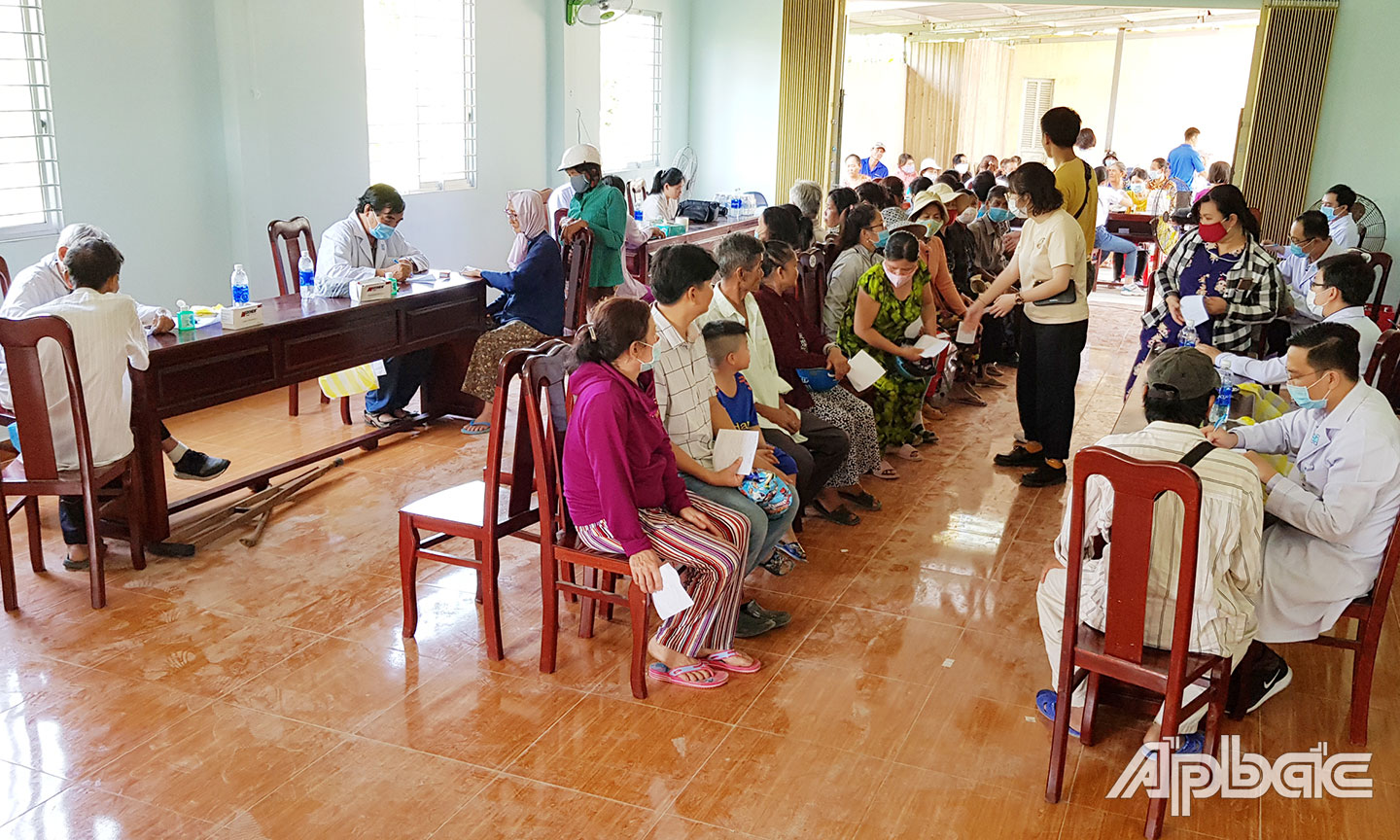 Khám chữa bệnh ở xã Hậu Mỹ Bắc A