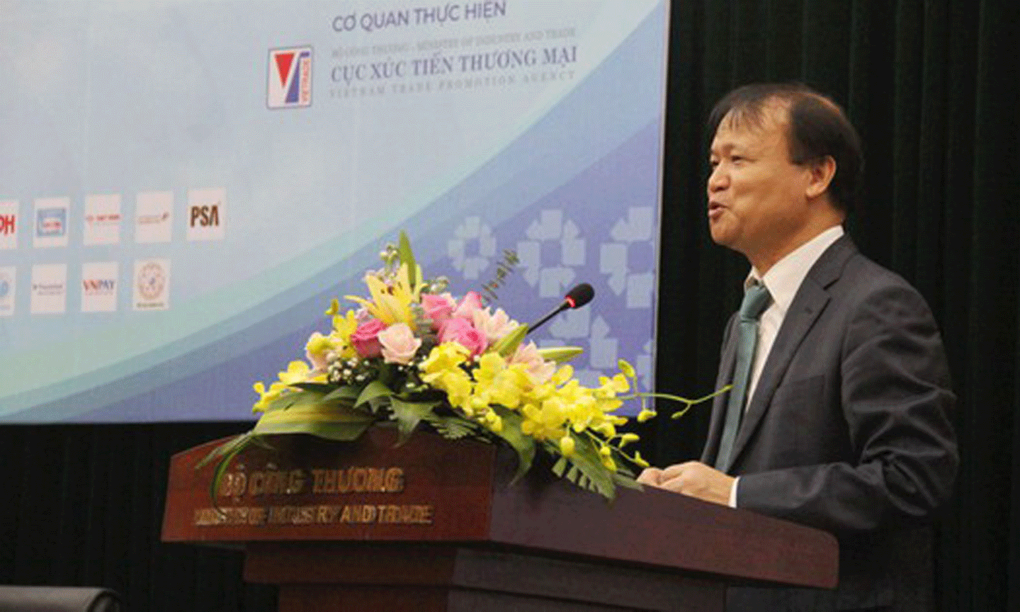 Thứ trưởng Đỗ Thắng Hải phát biểu tại sự kiện sáng 17-11.