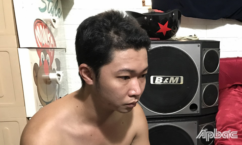 Tường lúc bị bắt giữ.
