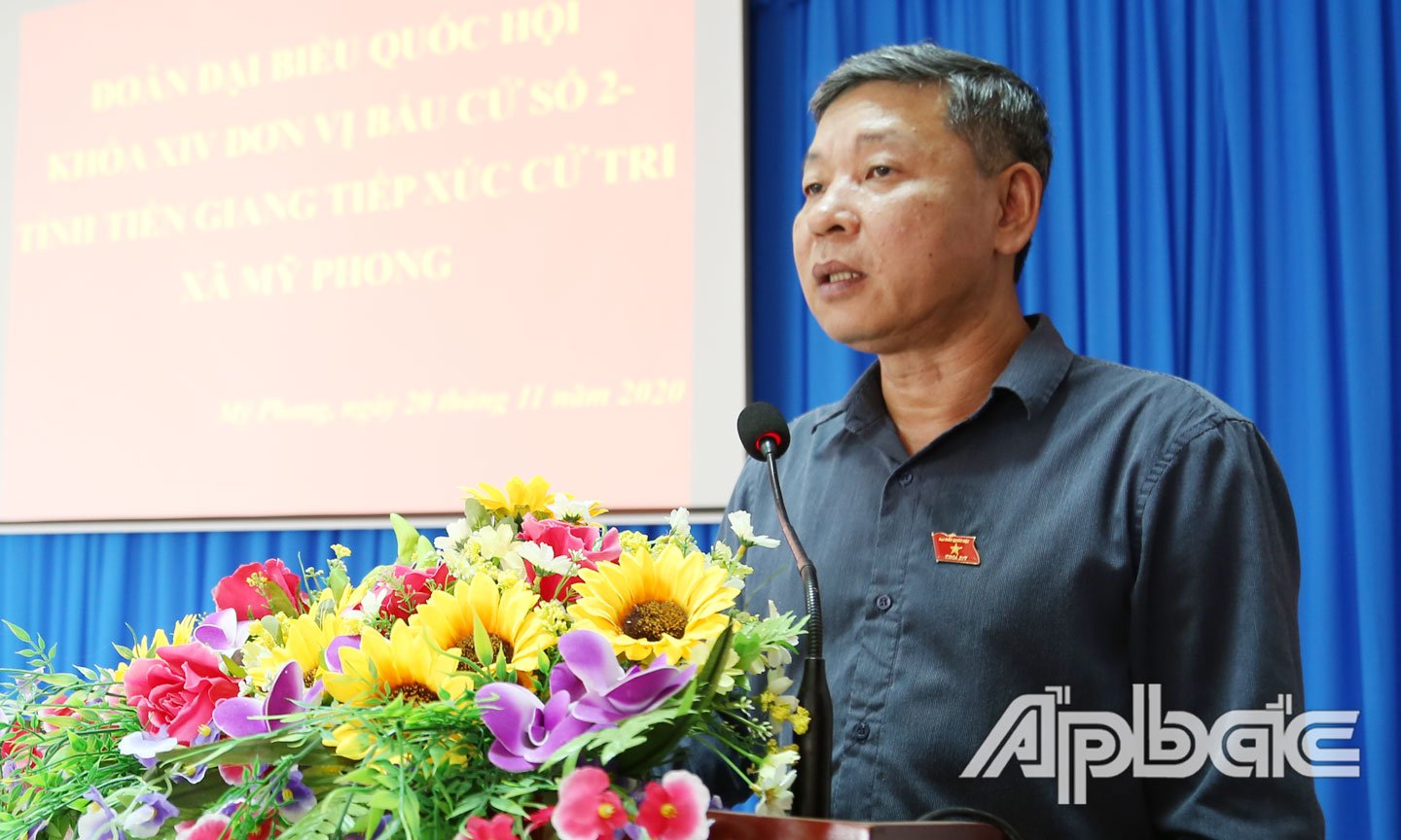 đại biểu Nguyễn Hoàng Mai 