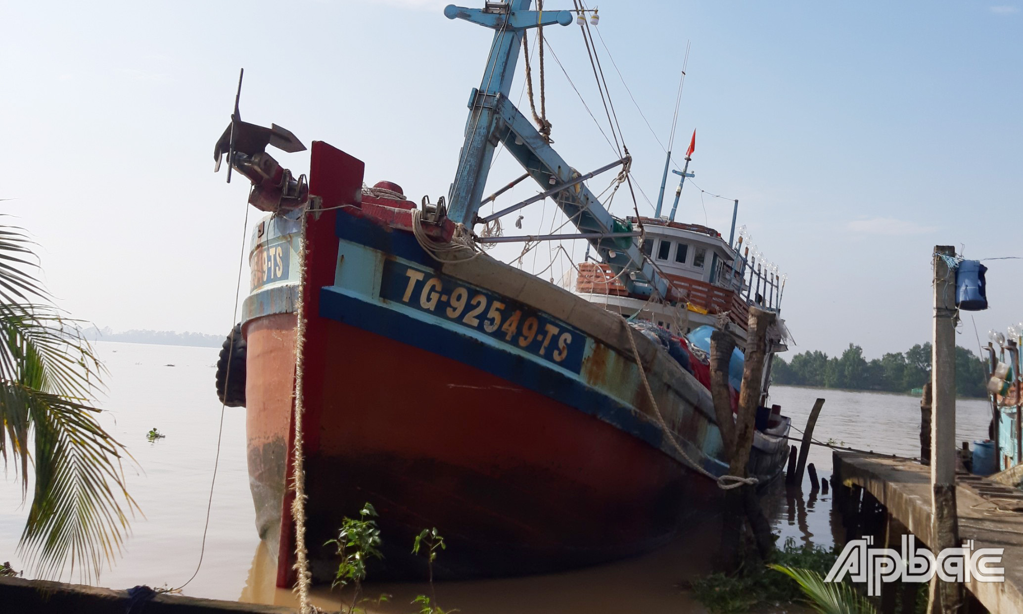 Chiếc tàu xảy ra vụ án mạng.