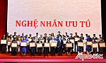 4 nghệ nhân Tiền Giang được phong tặng danh hiệu 
