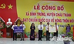 Bình Trưng ra mắt xã đạt chuẩn nông thôn mới