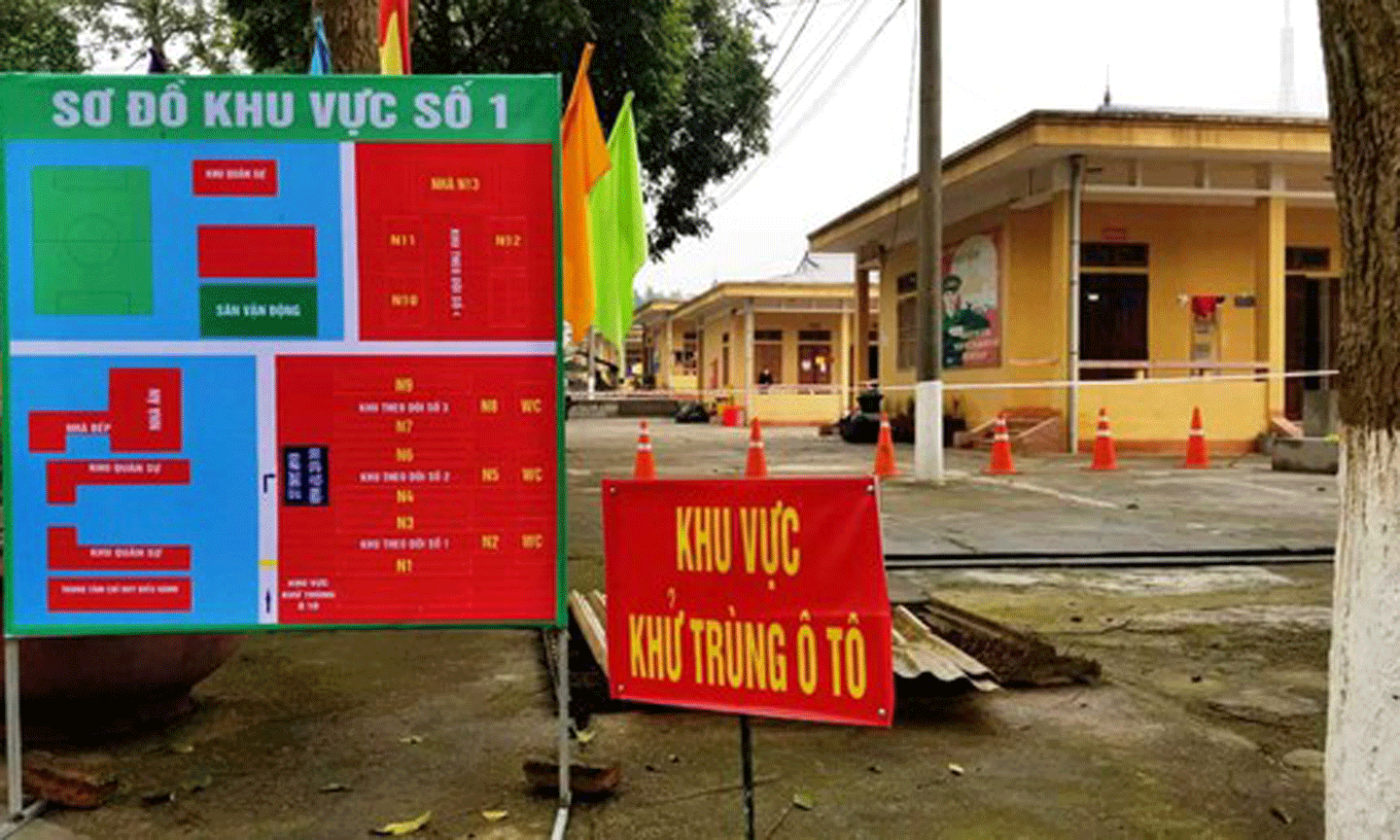 Bộ Y tế yêu cầu giảm sát, quản lý chặt chẽ các khu cách ly, không để người không có trách nhiệm vào bên trong khu cách ly