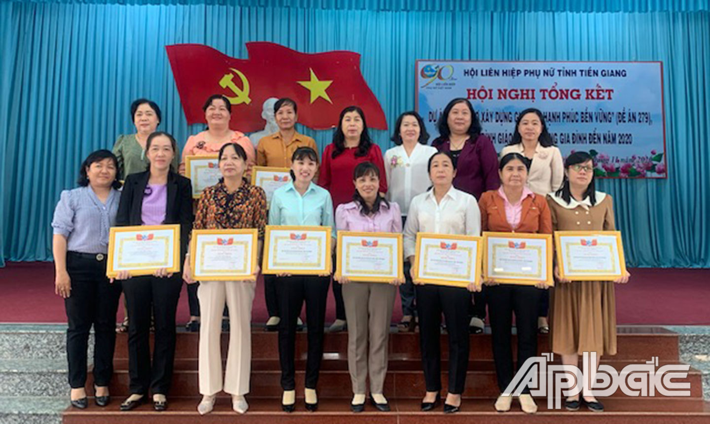 Hội LHPN tỉnh Tiền Giang tuyên dương các tập thể có nhiều mô hình hay, sáng tạo trong thực hiện Dự án 3.