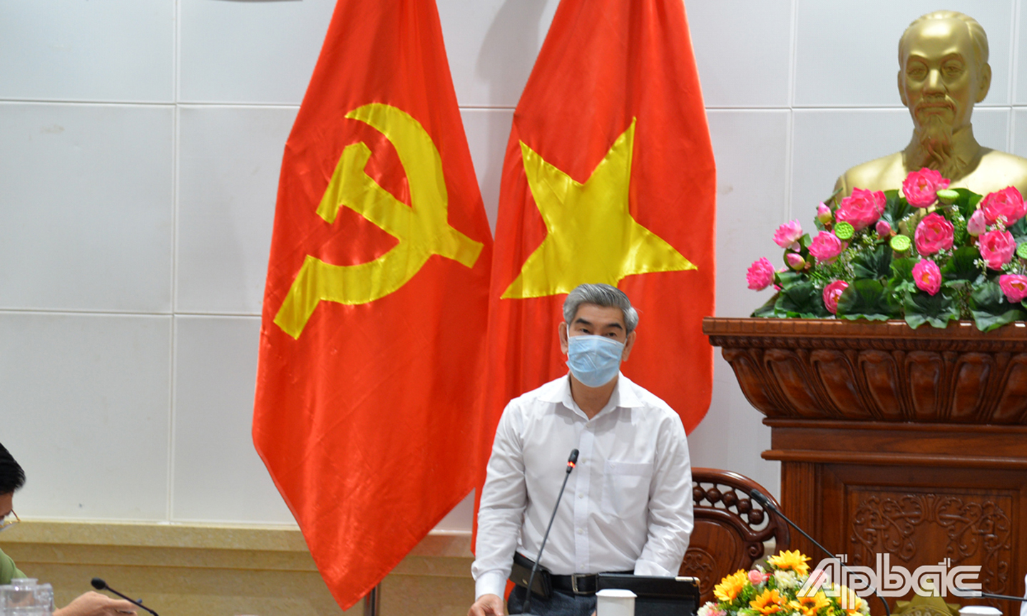 Bác sĩ CKII Trần Thanh Thảo khẳng định việc kiểm soát tốt tình hình dịch bệnh và trên địa bàn tỉnh chưa có ghi nhận ca mắc Covid-19 trong cộng đồng.