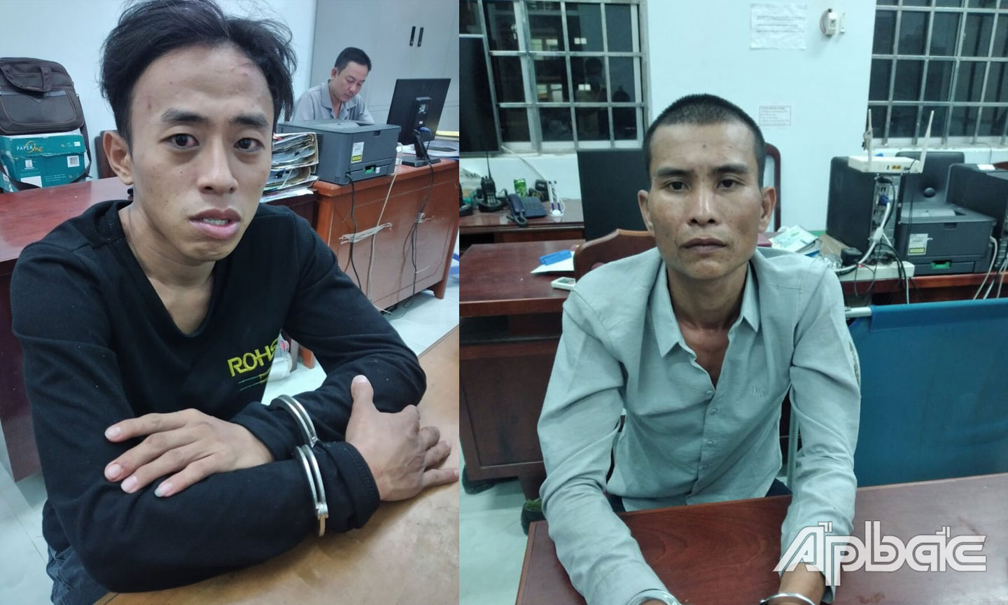 2 đối tượng tại cơ quan chức năng.