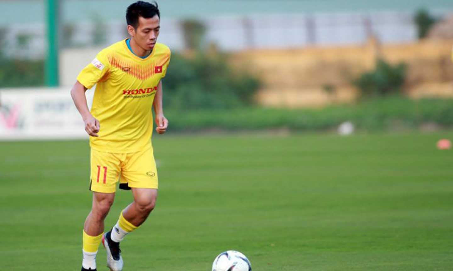 Tiền đạo Văn Quyết nỗ lực làm mới bản thân trong lần trở lại khoác áo đội tuyển quốc gia.