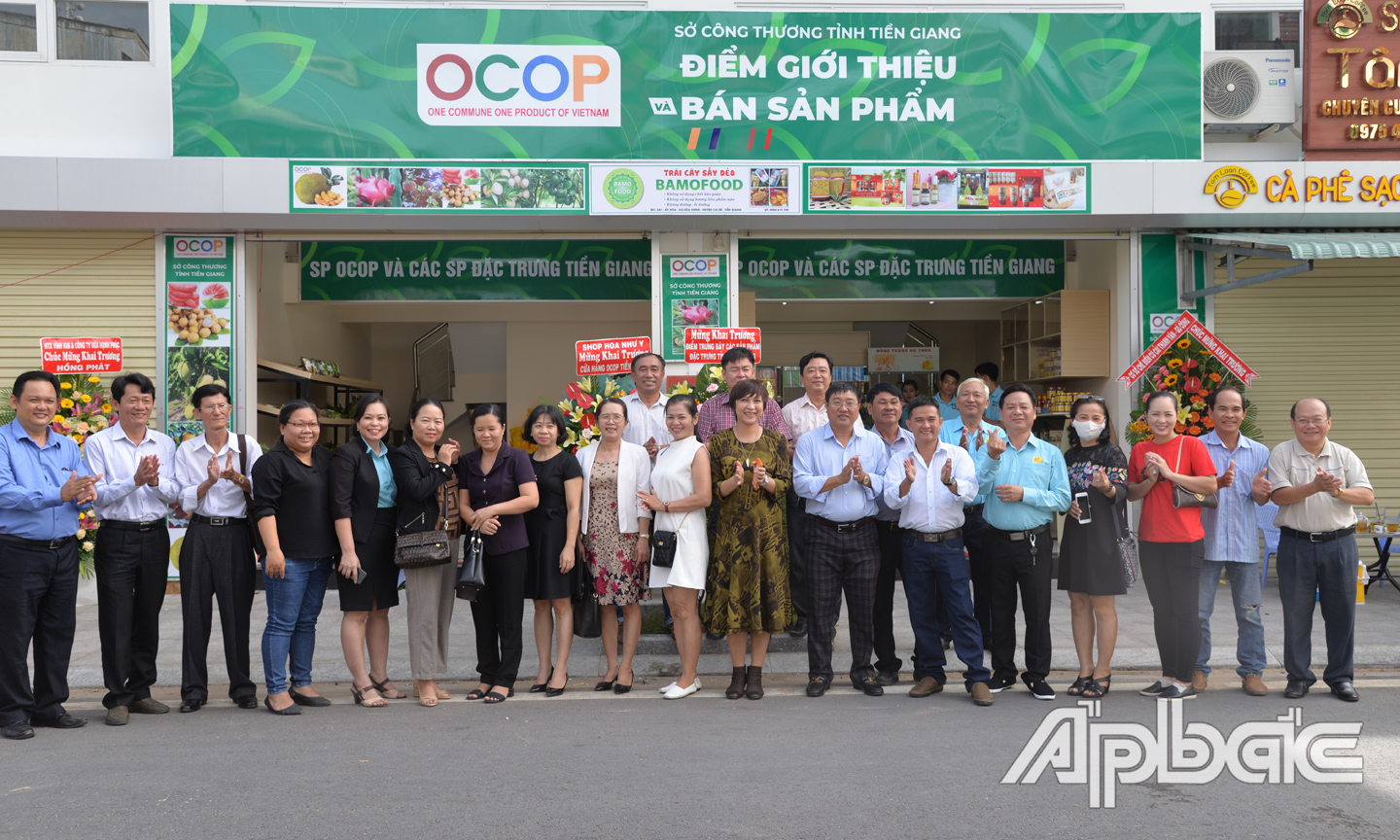 Điểm giới thiệu và bán sản phẩm OCOP đầu tiên của Tiền Giang.