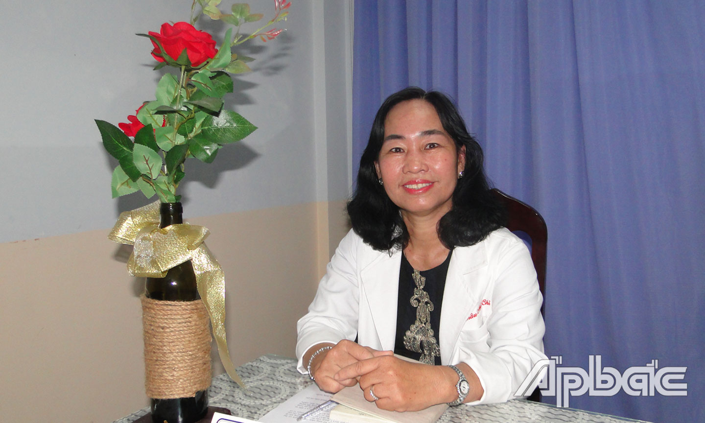 TS.BS) Châu Mỹ Chi, Phó Giám đốc Bệnh viện Đa khoa trung tâm (ĐKTT) tỉnh Tiền Giang 