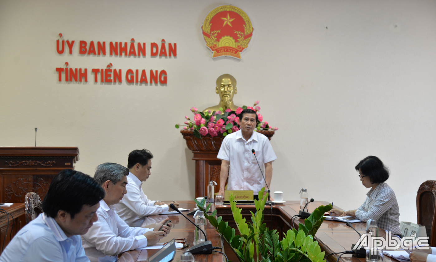 Công tác phòng chống Covid-19 ngay từ những ngày đầu năm 2020 luôn được đồng chí Lê Văn Hưởng, Chủ tịch UBND tỉnh quan tâm chỉ đạo sâu sát.