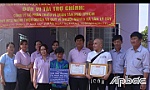 Châu Thành: Bàn giao nhà tình thương cho bà Ngô Thị Mai