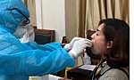 Phóng viên báo chí phục vụ Đại hội XIII của Đảng được xét nghiệm COVID-19