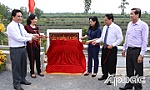 Tiền Giang: Thông xe cầu Nguyễn Văn Tiếp - Công trình chào mừng Đại hội XIII của Đảng