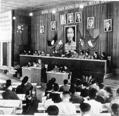 Quang cảnh Đại hội đại biểu toàn quốc lần thứ II họp tại xã Vinh Quang, huyện Chiêm Hóa, tỉnh Tuyên Quang. 