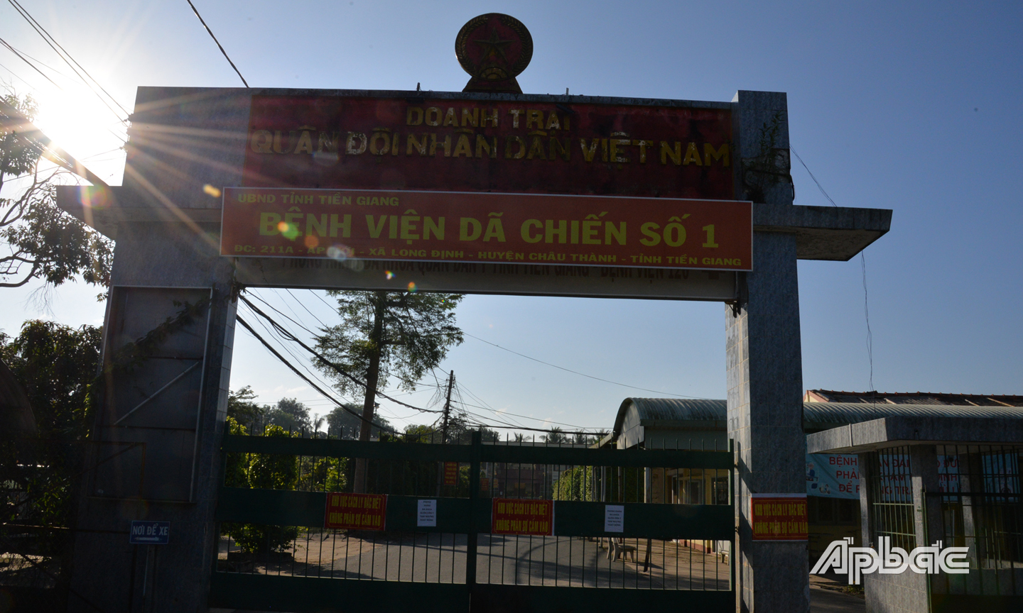 Bệnh viện dã chiến Long Định đã tiếp nhận và điệu trị tổng cộng 3 bệnh nhân Covid-19 từ đầu mùa dịch đến nay