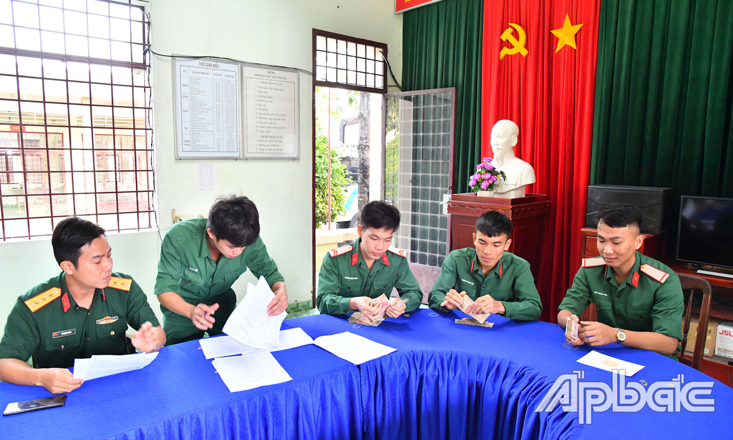 Chi trả trợ cấp cho quân nhân xuất ngũ năm 2021