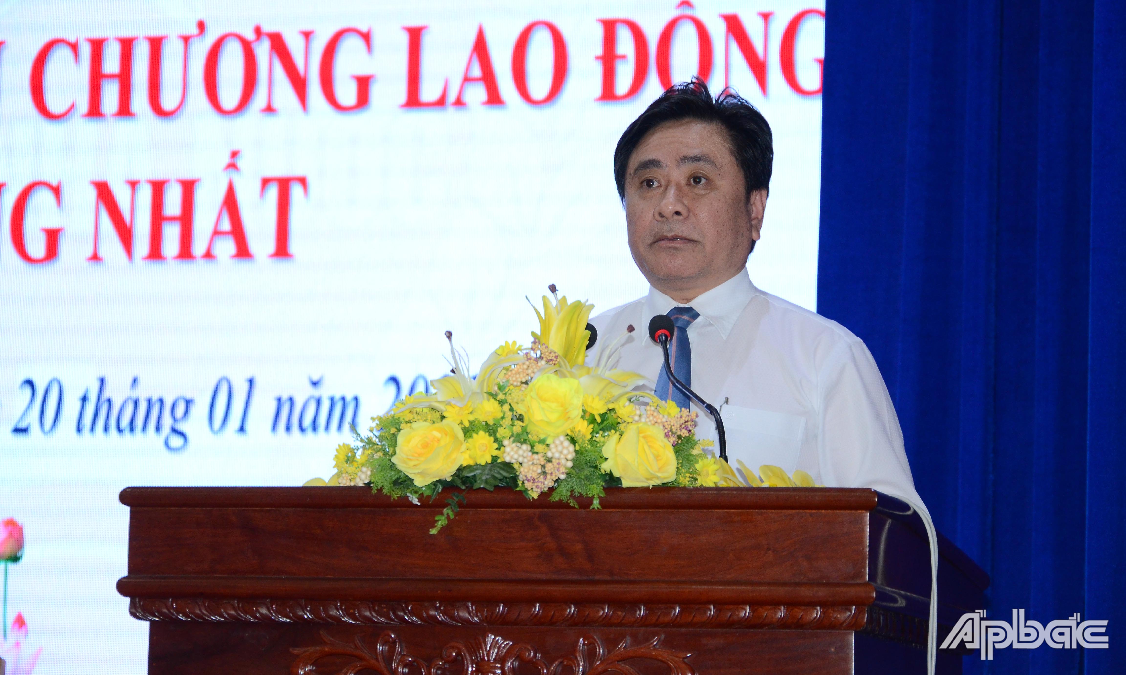 Đồng chí Trần Văn Dũng phát biểu chỉ đạo hội nghị.