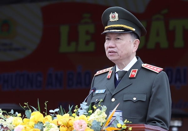 Đại tướng Tô Lâm, Bộ trưởng Bộ Công an.