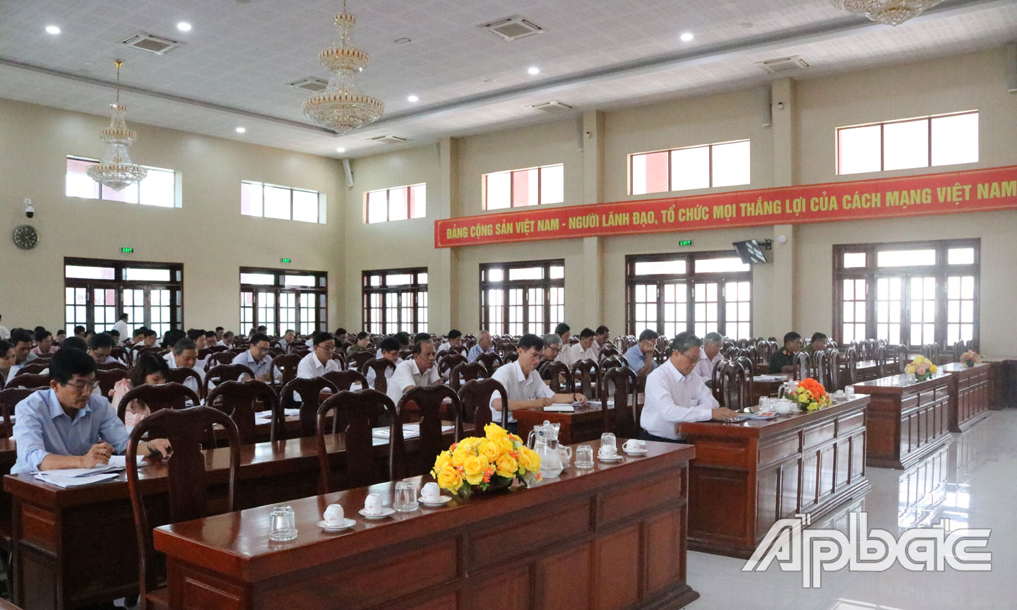 Hội nghị triển khai công tác bầu cử đại biểu Quốc hội Khóa XV và bầu cử đại biểu HĐND các cấp nhiệm kỳ 2021 – 2026.