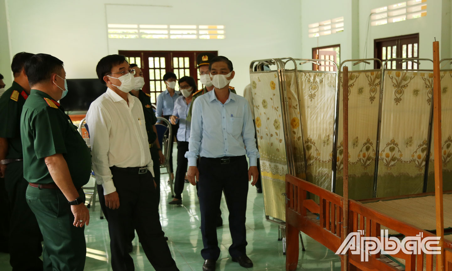 Nơi nghỉ ngơi y, bác sĩ phục vụ công tác cách ly.
