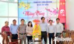 Tỉnh ủy Tiền Giang thăm, chúc tết Báo Ấp Bắc và Đài PT-TH tỉnh