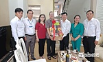 Sở GD&ĐT tỉnh Tiền Giang thăm, chúc tết nguyên lãnh đạo