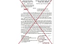 Đề nghị xử phạt 10 triệu đồng người đăng công văn giả mạo cho học sinh nghỉ học
