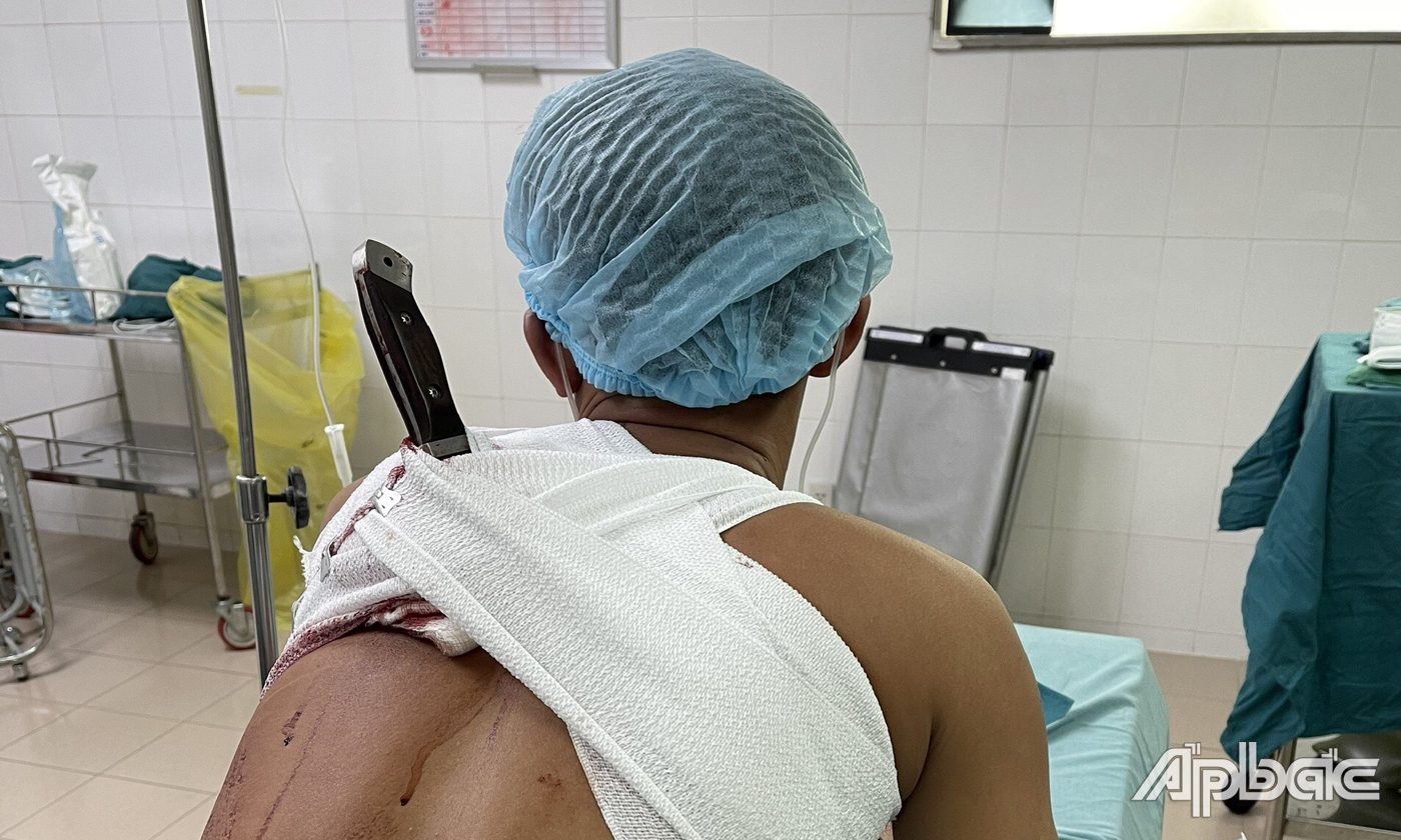 Bệnh nhân khi nhập viện