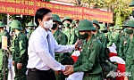 Bí thư Tỉnh ủy Tiền Giang dự Lễ giao, nhận quân năm 2021 tại TX. Cai Lậy