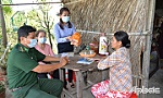 Phụ nữ xã Tân Phước tích cực  học tập và làm theo Bác