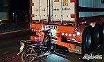 Va cham xe container, 1 người nguy kịch
