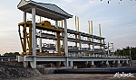 Cống Xuân Hòa lấy gạn nước ngọt trở lại