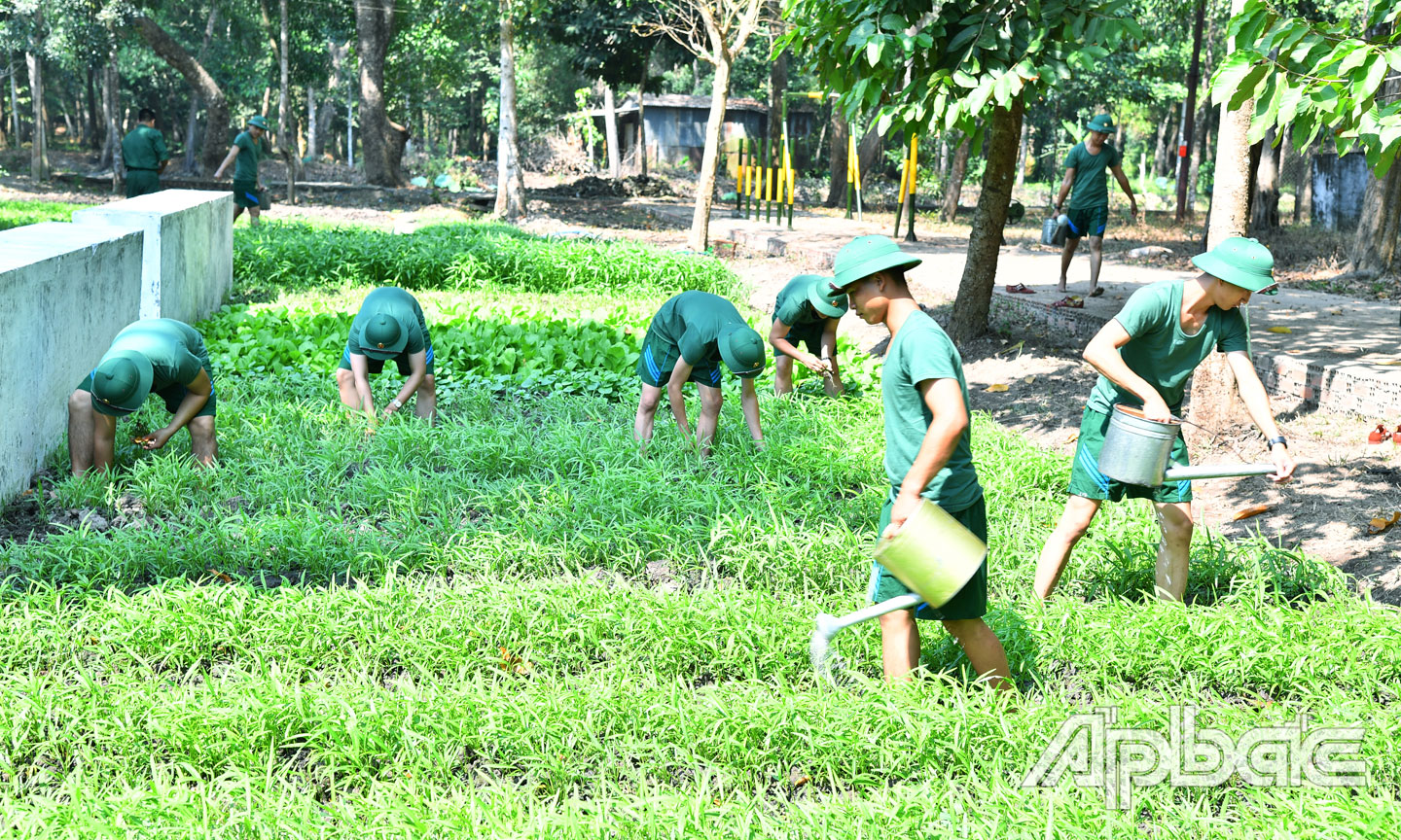 Tăng gia sản xuất, cải thiện đời sống.