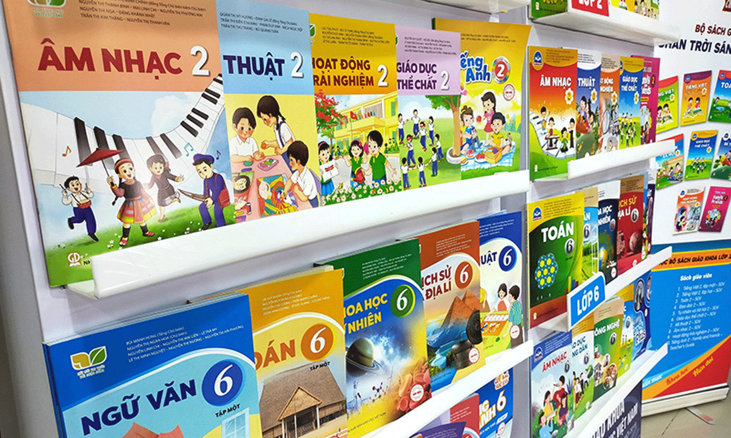 ách giáo khoa lớp 2 và lớp 6 của NXB Giáo dục biên soạn theo chương trình giáo dục phổ thông mới.
