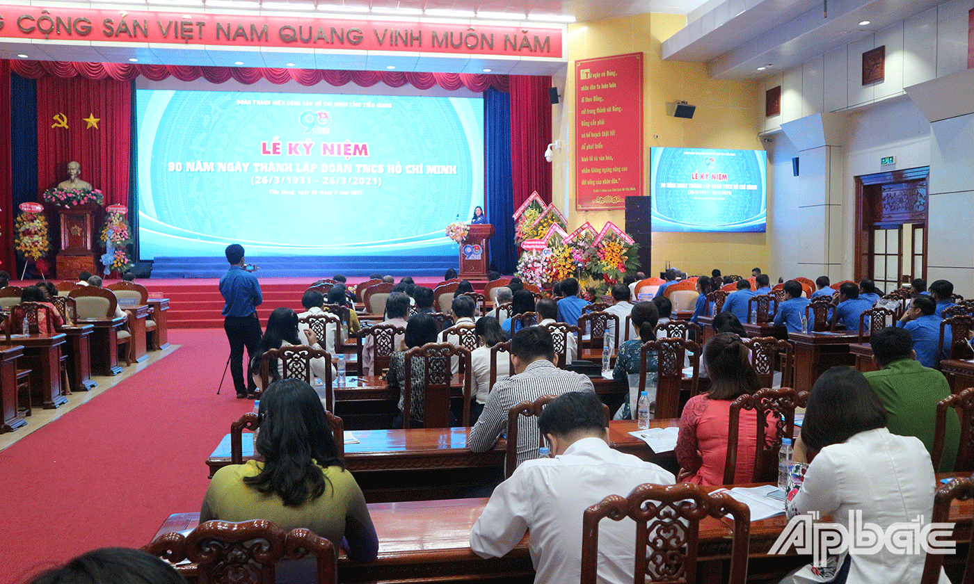 Quang cảnh buổi lễ 