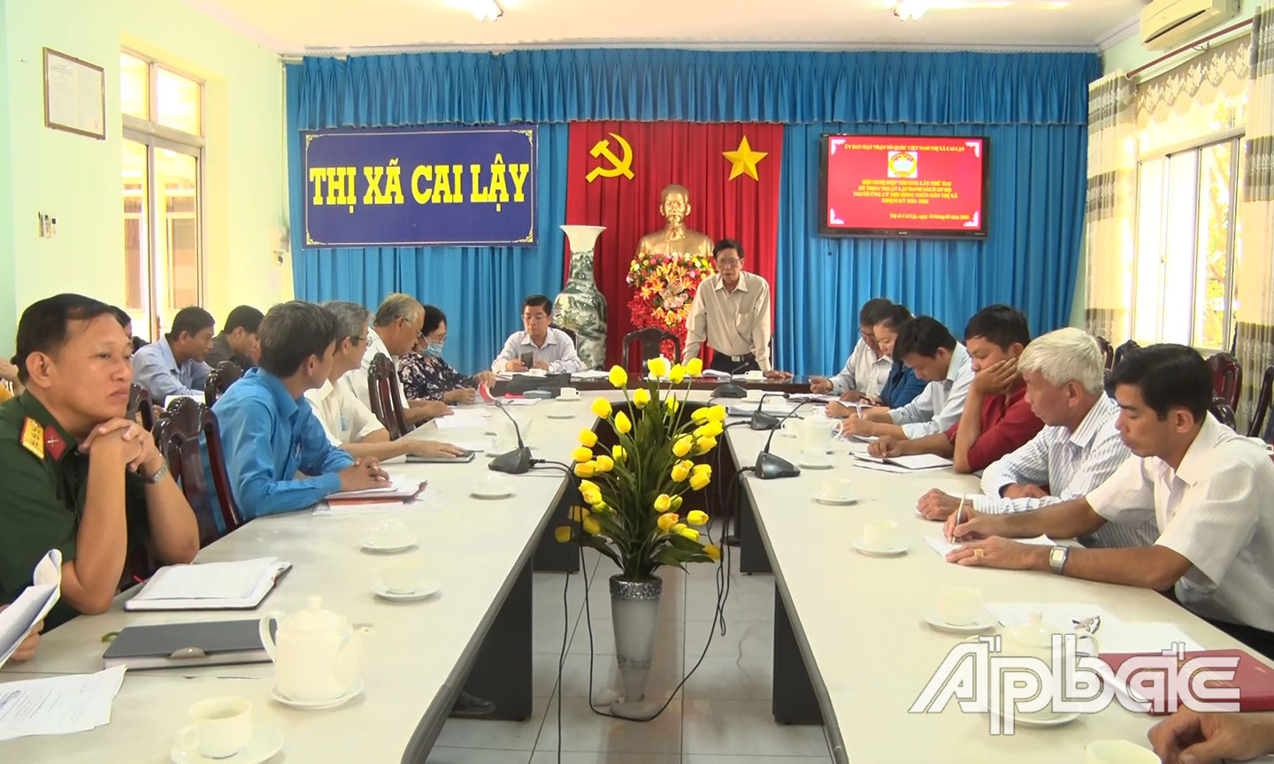 Quang cảnh hội nghị hiệp thương lần 2.                                                                                                                                        Ảnh: PHƯƠNG TUYỀN