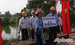 Khởi công xây cầu kinh Quản Thọ