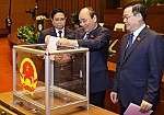 Quốc hội phê chuẩn việc bổ nhiệm 2 Phó Thủ tướng và 12 thành viên Chính phủ