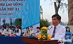 Tiền Giang: Phát động Tháng Công nhân và Tháng hành động về an toàn vệ sinh lao động