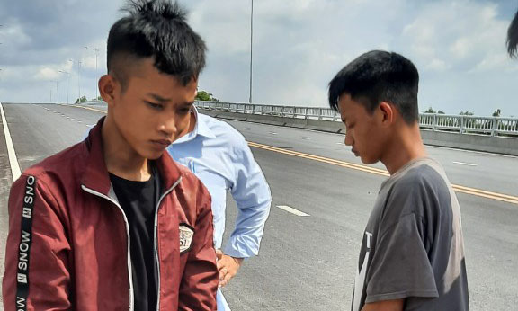 2/3 đối tượng đang được cơ quan chức năng thực nghiệm hiện trường.