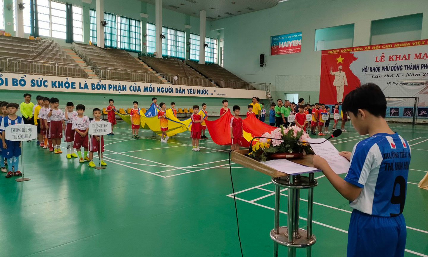 Các vận động viên về tham dự giải đấu.