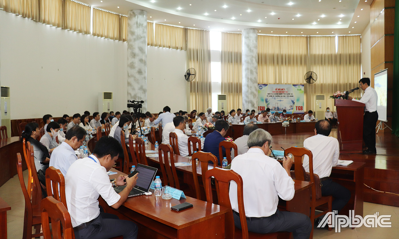Quang cảnh hội thảo.