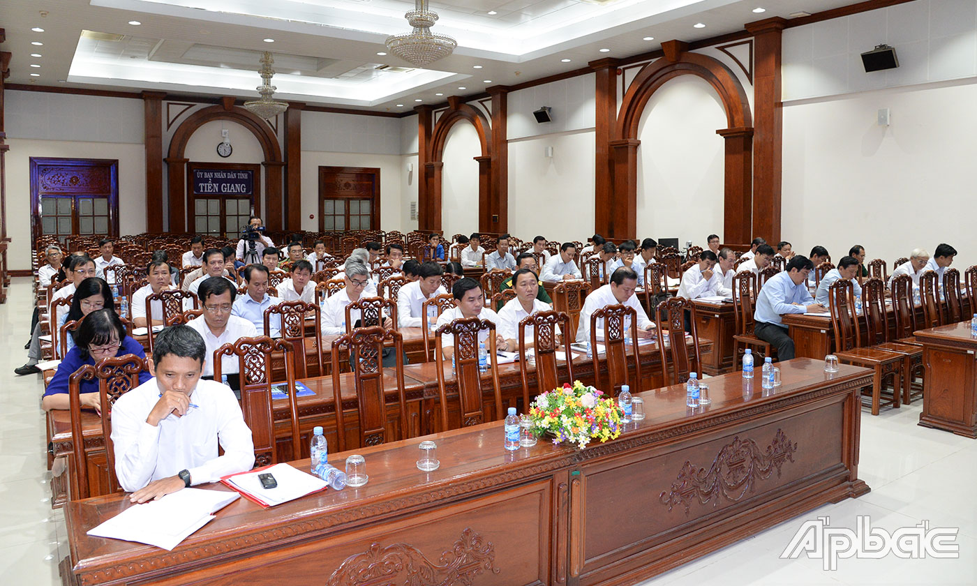 Quang cảnh hội nghị.