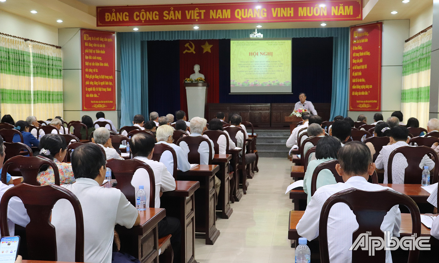 Quang cảnh hội nghị.