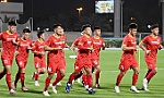 HLV Park Hang-seo cùng các học trò có buổi tập đầu tiên tại UAE