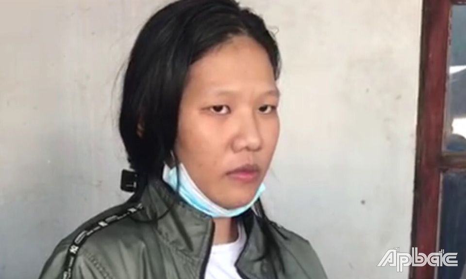 Hiếu lúc bị bắt giữ.